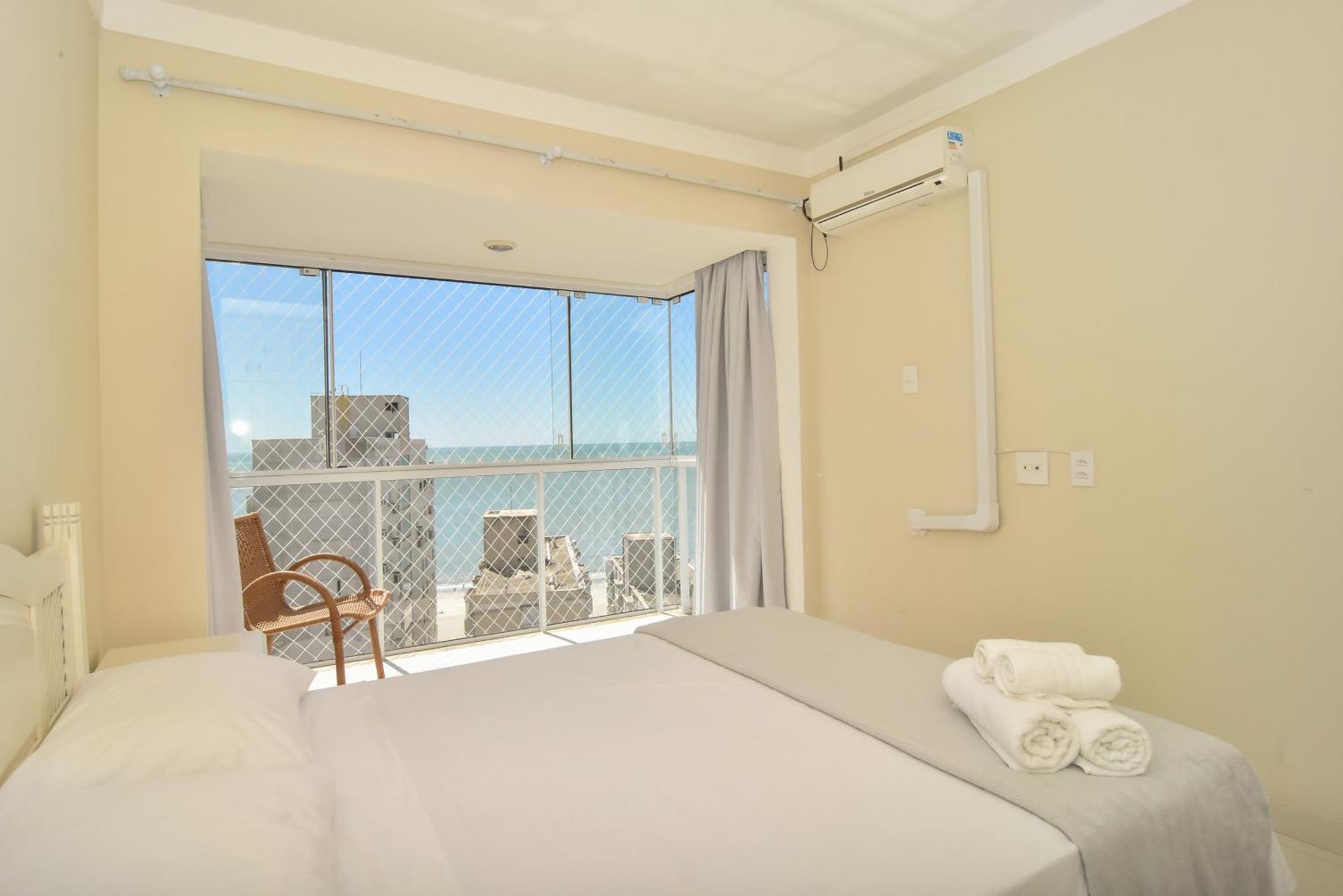 Apartment Vista Mar Na Quadra Do Atlantico Shopping P1287 *