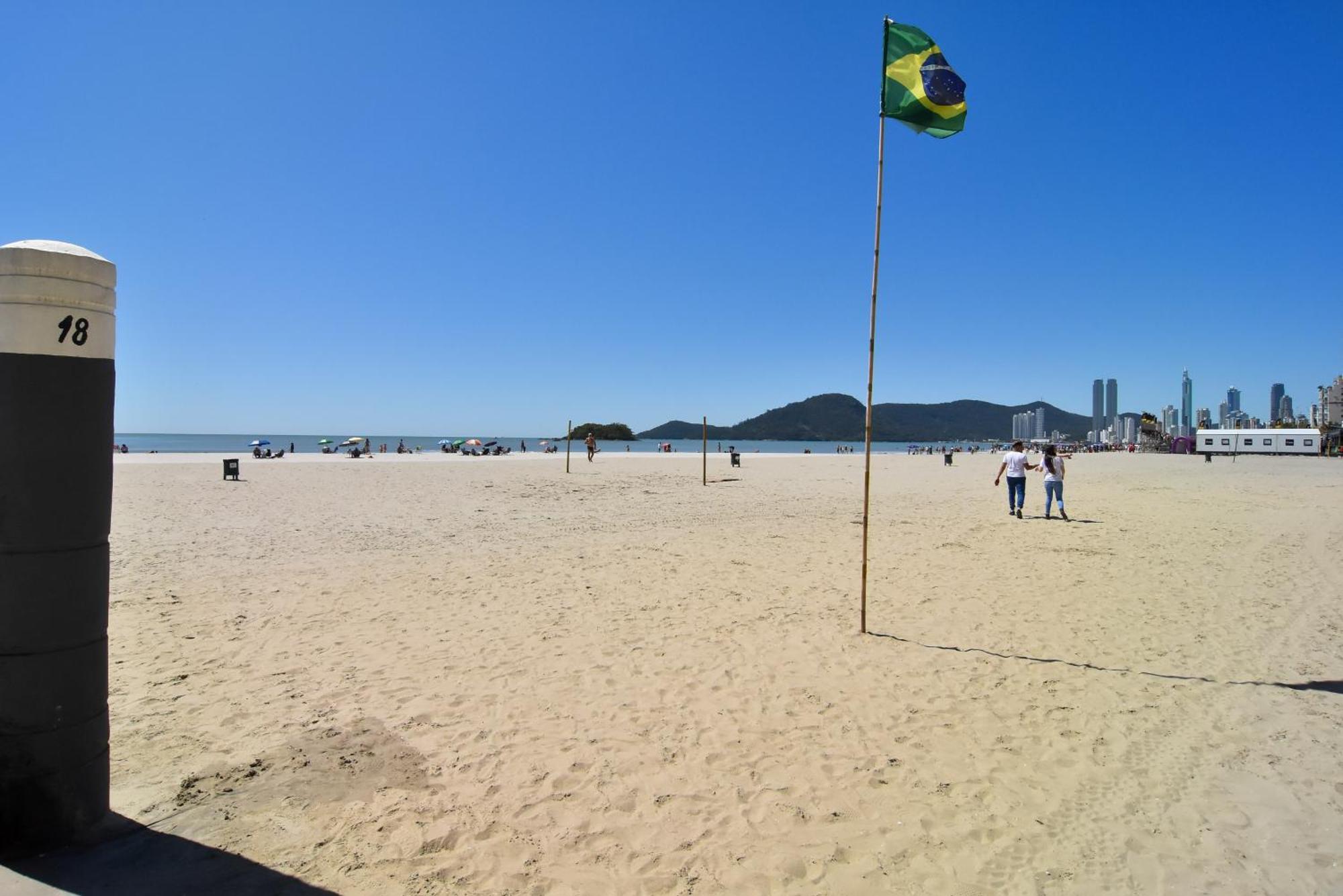 Apartment Vista Mar Na Quadra Do Atlantico Shopping P1287 Balneario Camboriu